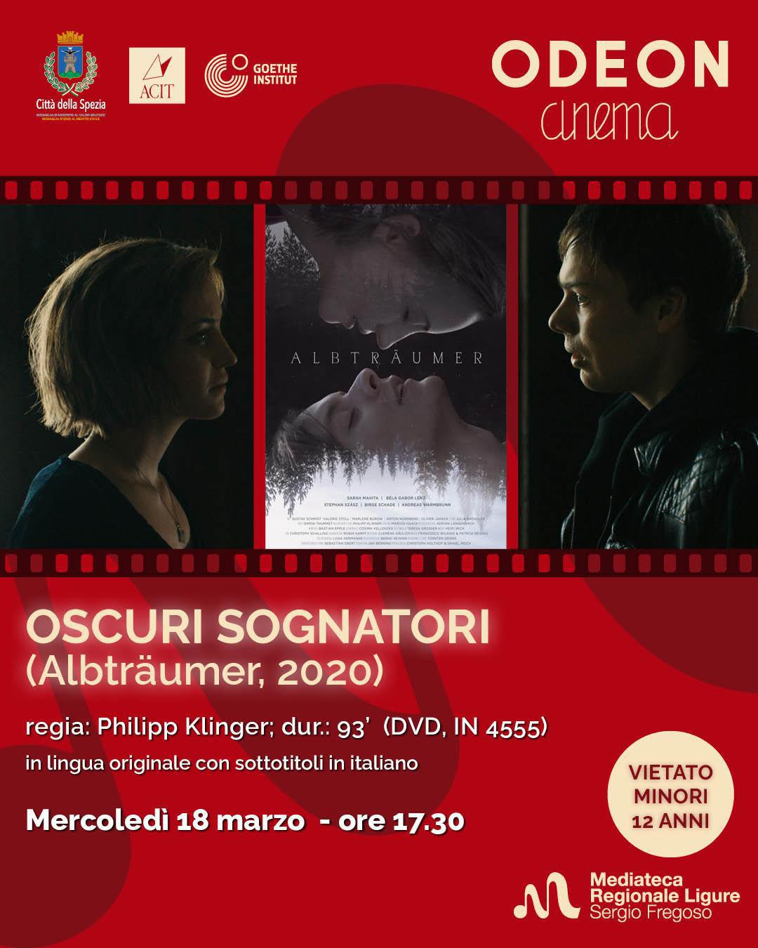 "Oscuri Sognatori" regia Philipp Klinger (proiezione ore 17.30)