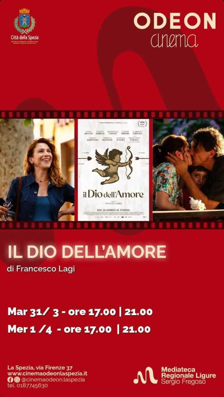 "Il Dio dell'Amore" di Francesco Lagi (proiezioni ore 17.00 - 21.00) "Il Dio dell'Amore" di Francesco Lagi (proiezioni ore 17.00 - 21.00)