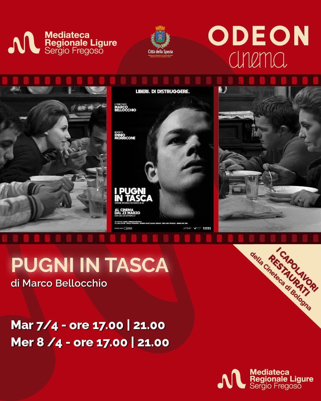 "I Pugni in Tasca" di Marco Bellocchio (proiezioni ore 17.00 - 21.00)