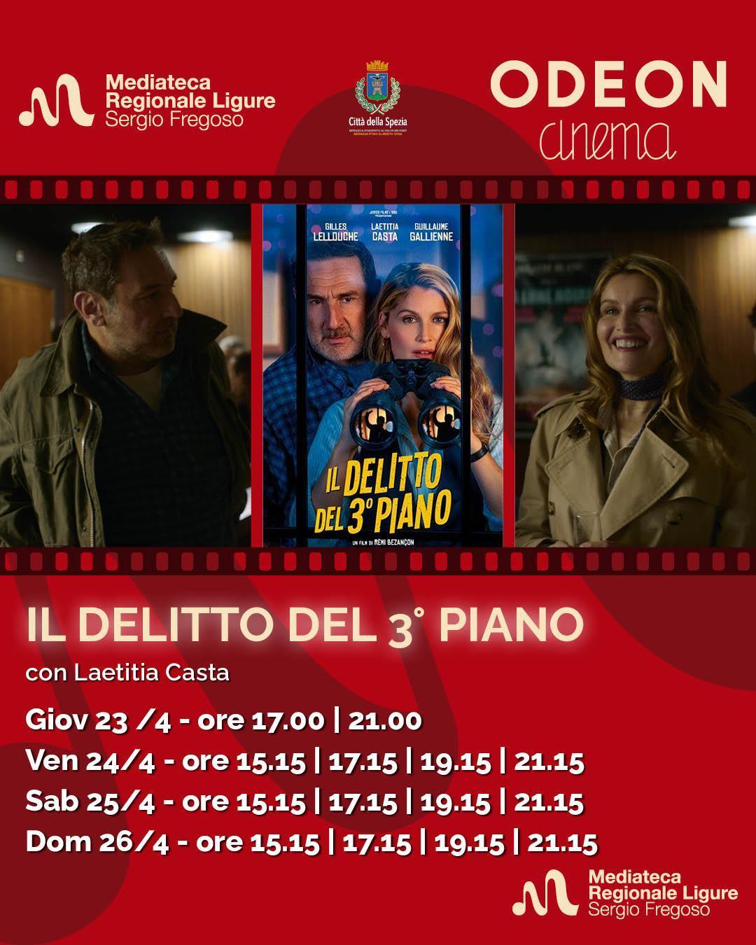 Il Delitto del 3° Piano (proiezioni ore 15.15 - 17.15 - 19.15 - 21.15)