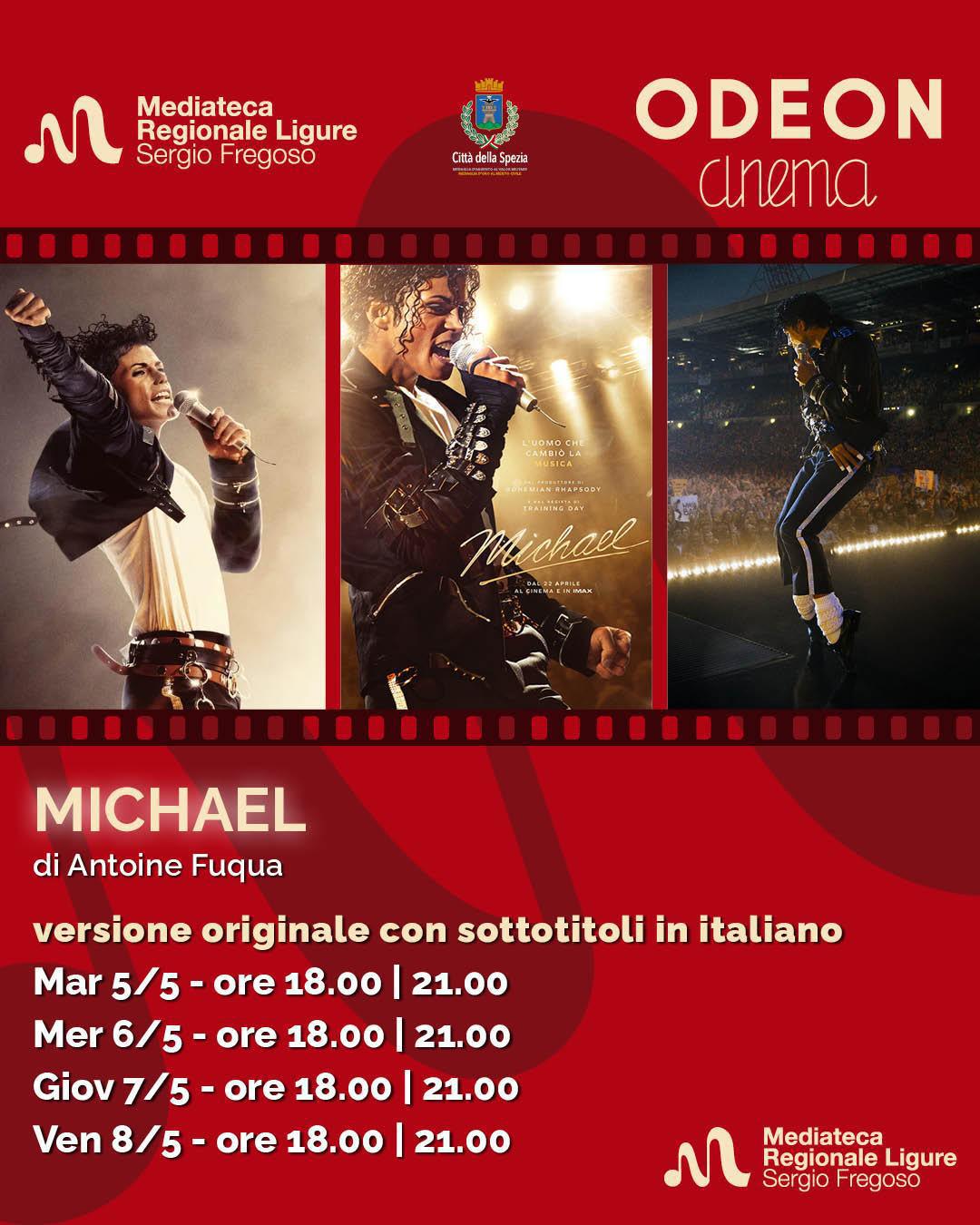 "Michael" di Antoine Fuqua (proiezioni ore 18.00 - 21.00)