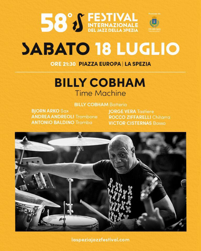 Billy Cobham - Time Machine - 58ª edizione Festival Internazionale del Jazz (start h. 21.30)