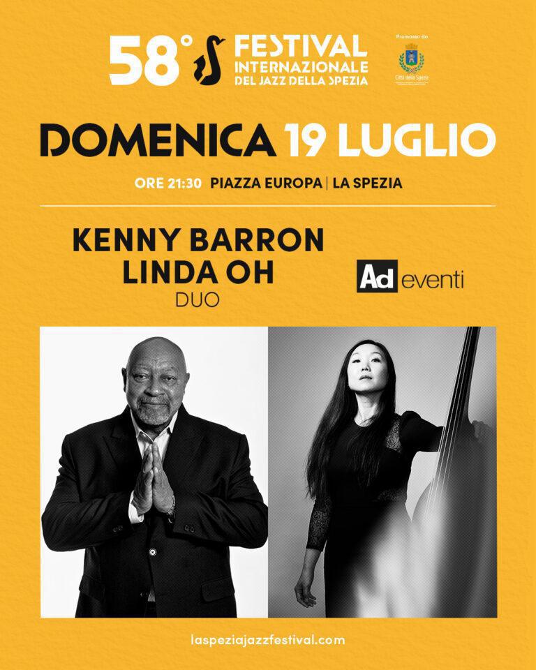 Kenny Barron / Linda Oh Duo - 58ª edizione Festival Internazionale del Jazz (start h. 21.30)