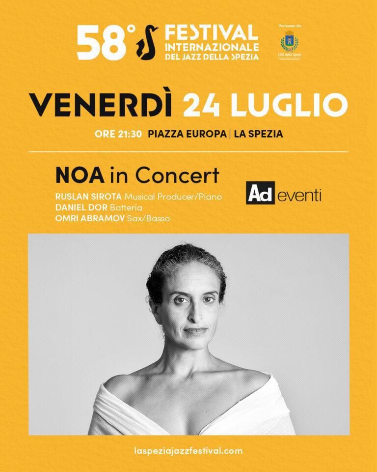 Noa in Concert - 58ª edizione Festival Internazionale del Jazz (start h. 21.30)