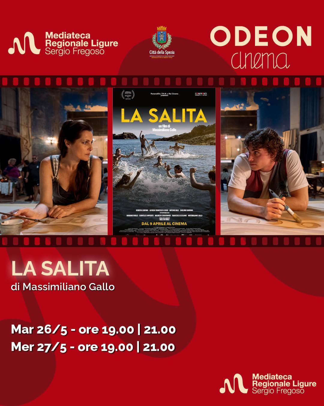 "La Salita" di Massimiliano Gallo (proiezioni ore 19.00 - 21.00) "La Salita" di Massimiliano Gallo (proiezioni ore 19.00 - 21.00)