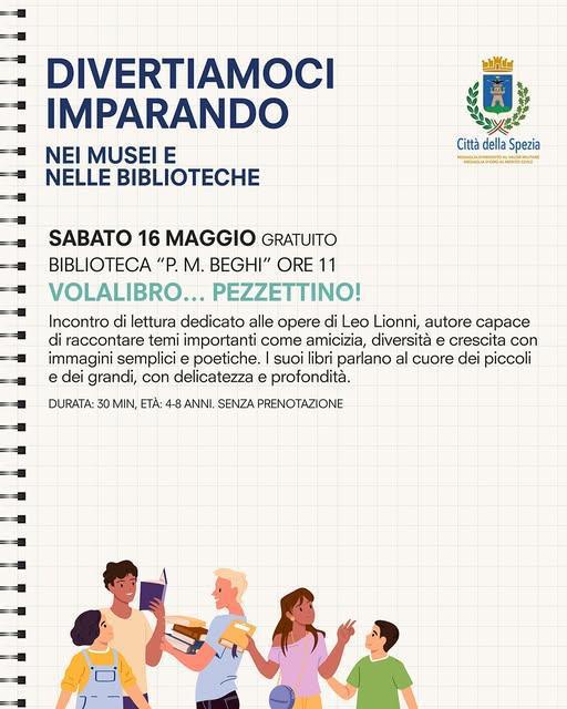 “Volalibro… Pezzettino!” (inizio ore 11.00)