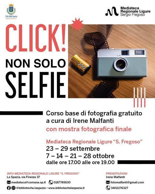 Click! Non Solo Selfie (Dalle ore 17.00 alle 19.00)