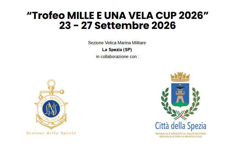 XIX edizione del Trofeo 1001VELAcup