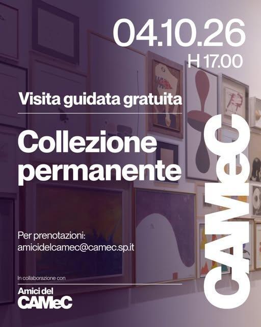 Visita Guidata - Collezione Permanente (inizio ore 17:00) Visita Guidata - Collezione Permanente (inizio ore 17:00)