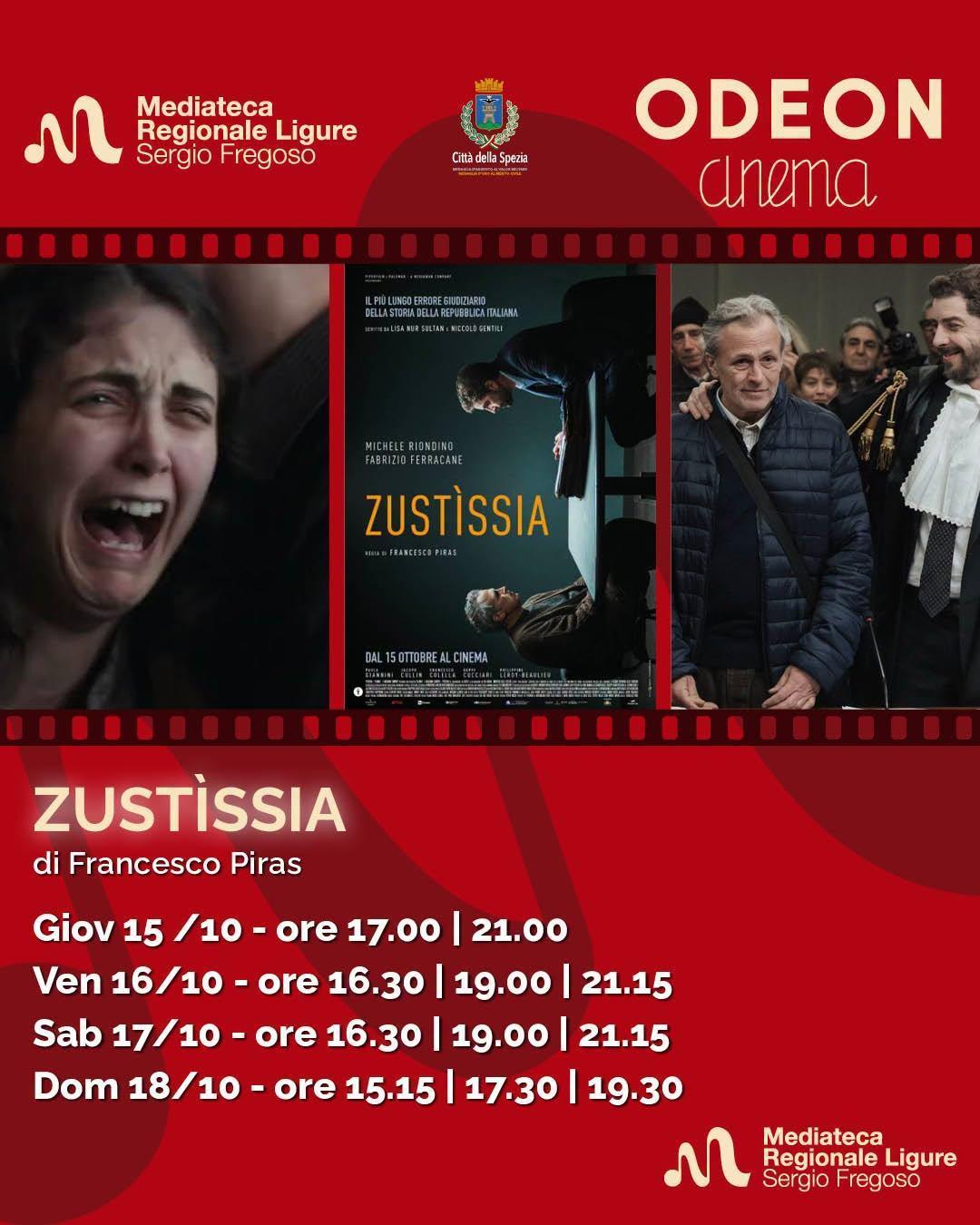 "Zustìssia" di Francesco Piras (start h. 16.30 - 19.00 - 21.15)