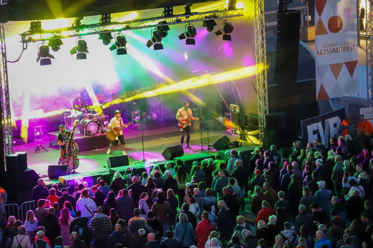 Voller Erfolg für das 31. Rudolstädter Altstadtfest