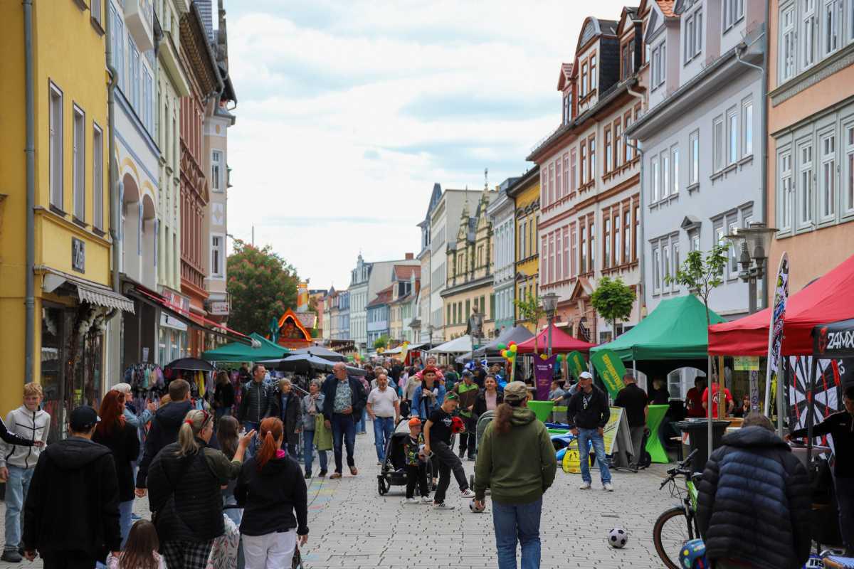 Voller Erfolg für das 31. Rudolstädter Altstadtfest