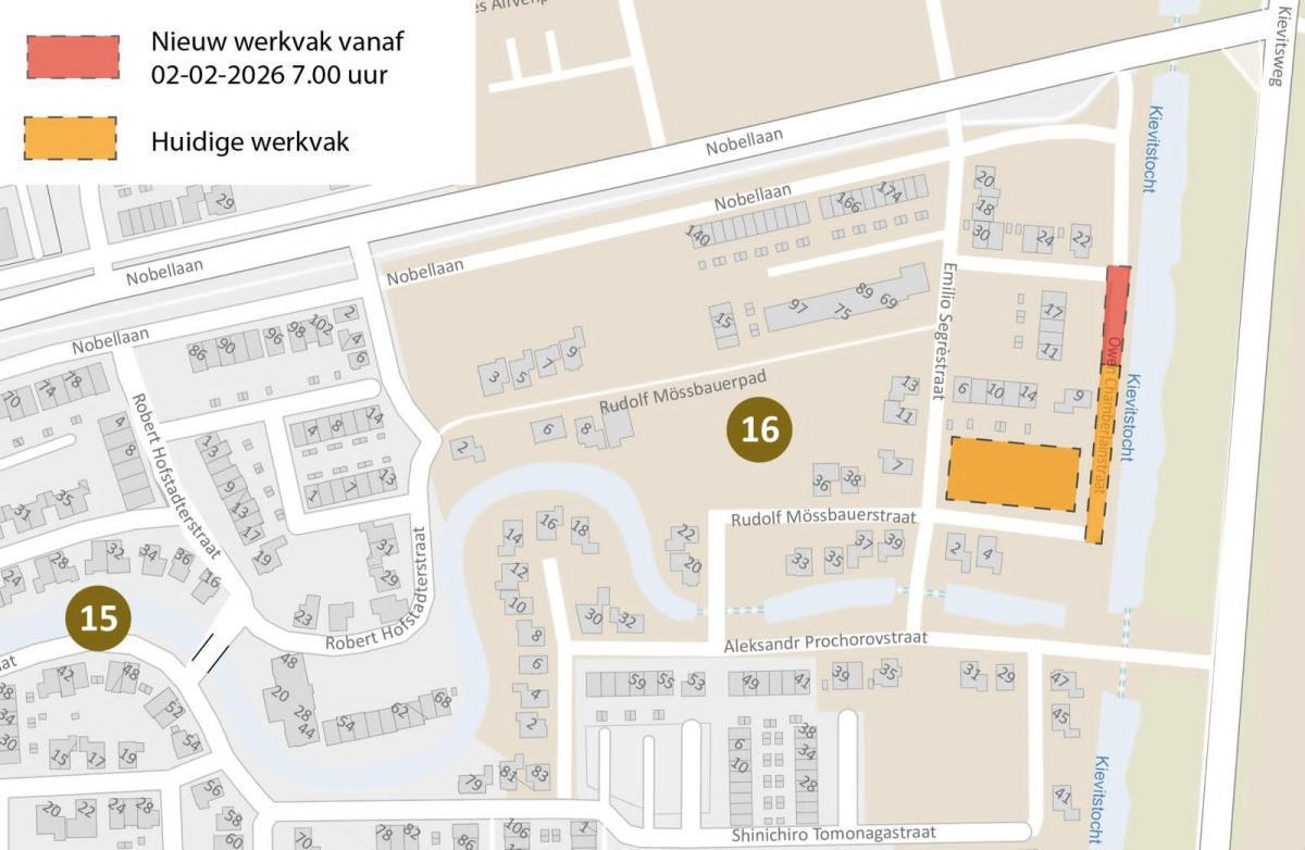 Update werkzaamheden 30 januari