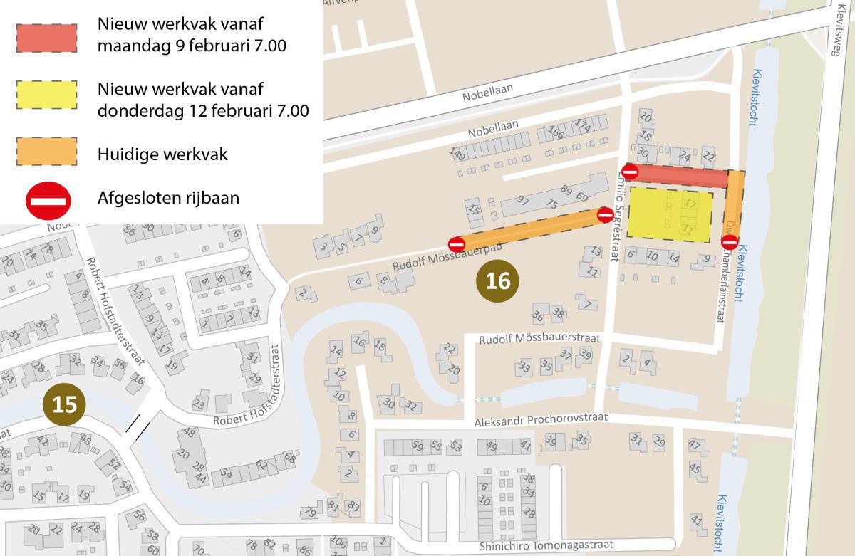 Update werkzaamheden 6 februari Update werkzaamheden 6 februari