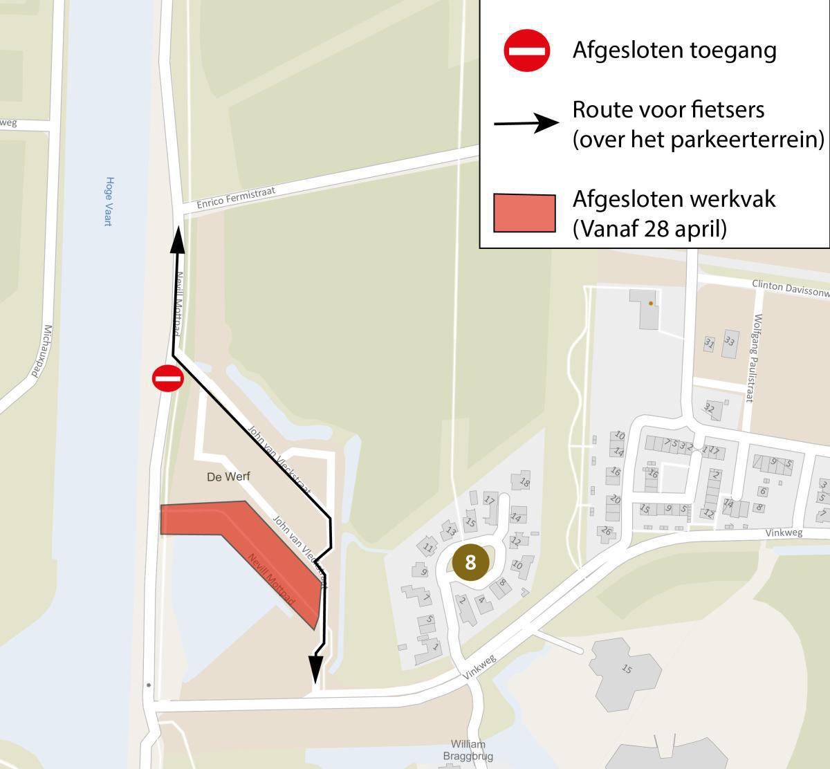 Update werkzaamheden 24 april