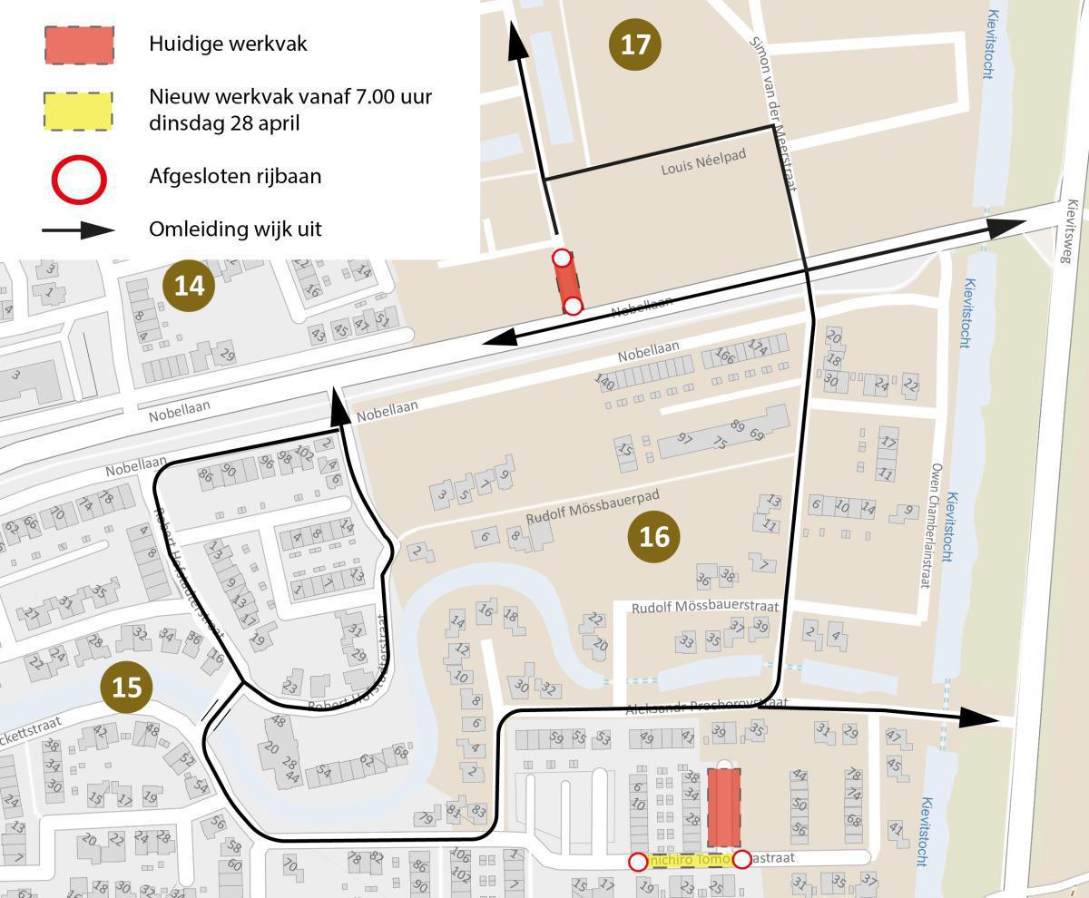 Update werkzaamheden 24 april Update werkzaamheden 24 april