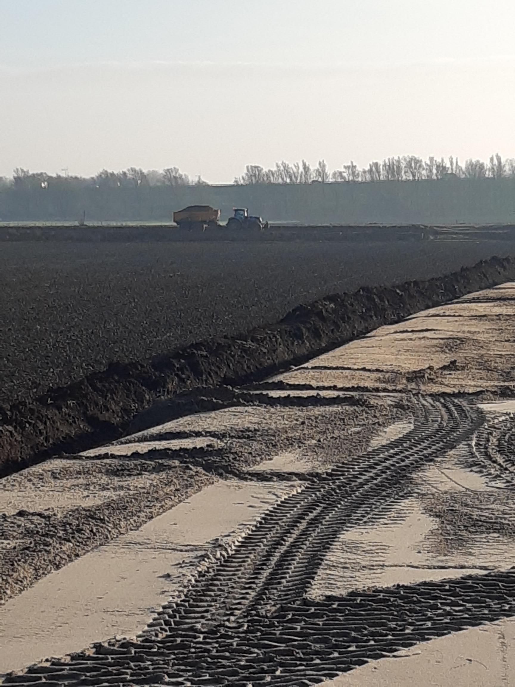 Aanbrengen bocht verbredingen