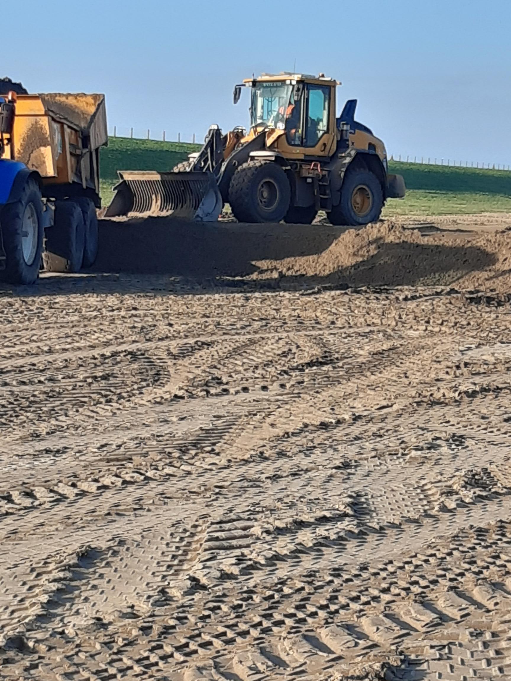 Aanbrengen bocht verbredingen