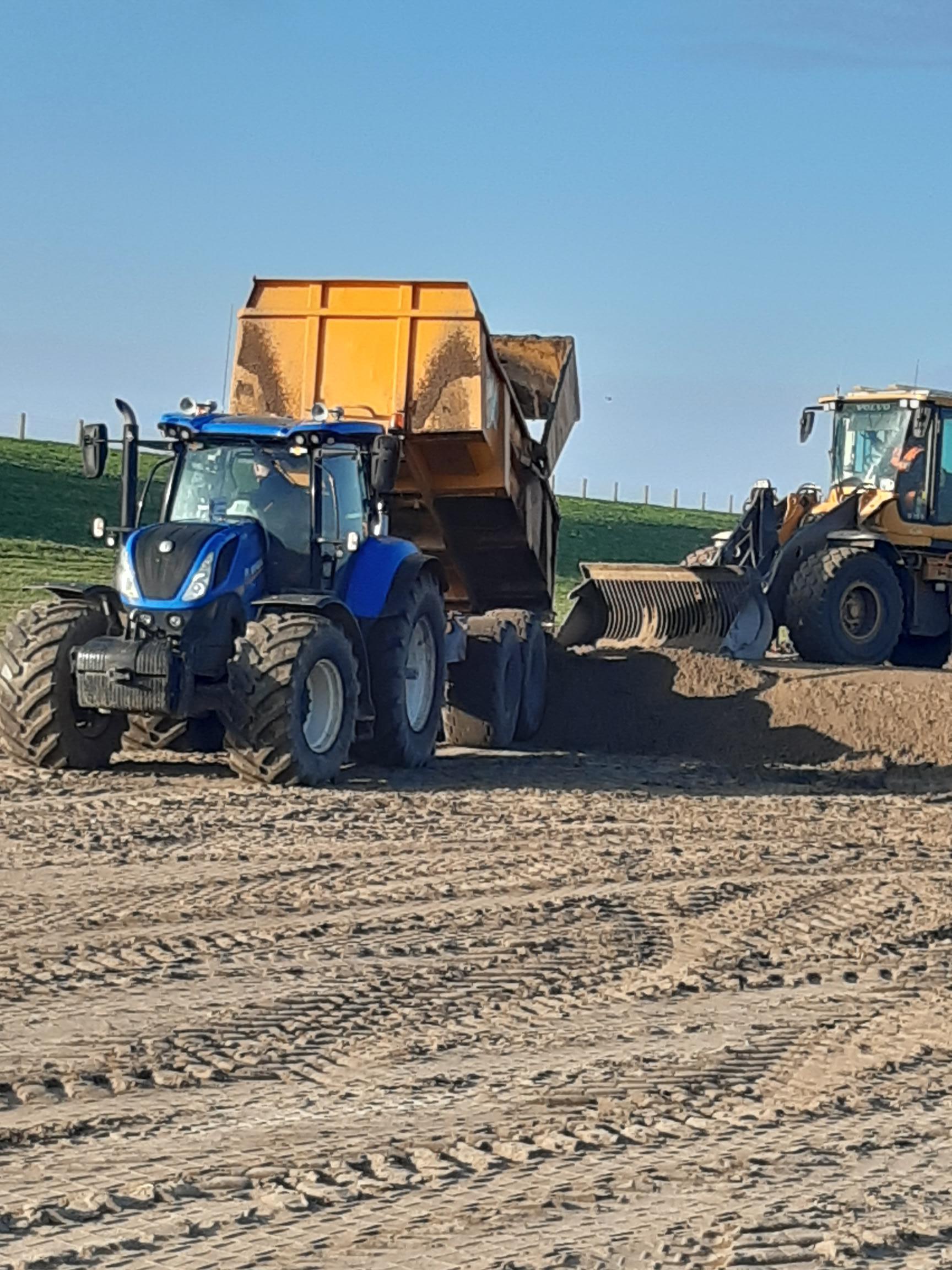 Aanbrengen bocht verbredingen