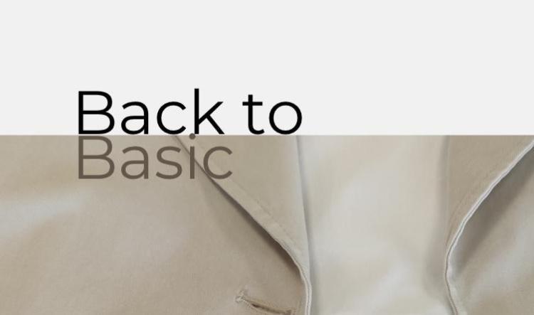 Back to Basic