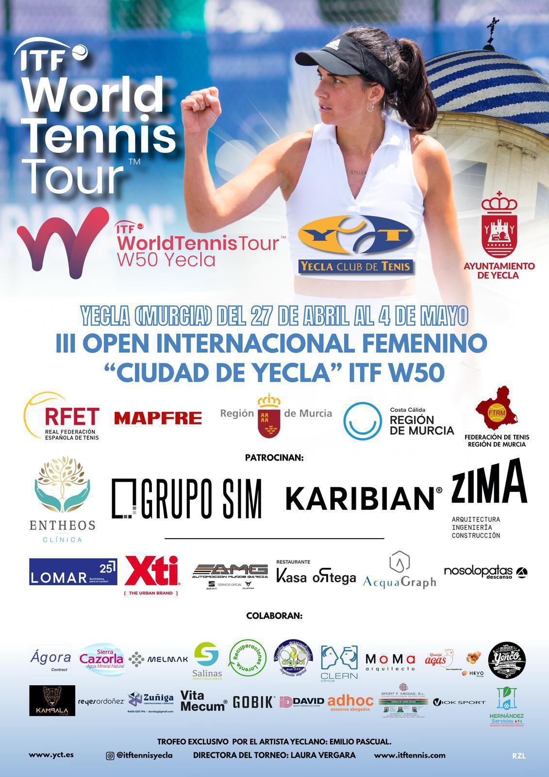Trip2Tennis gestiona los alojamientos y transportes del ITF W50 de Yecla