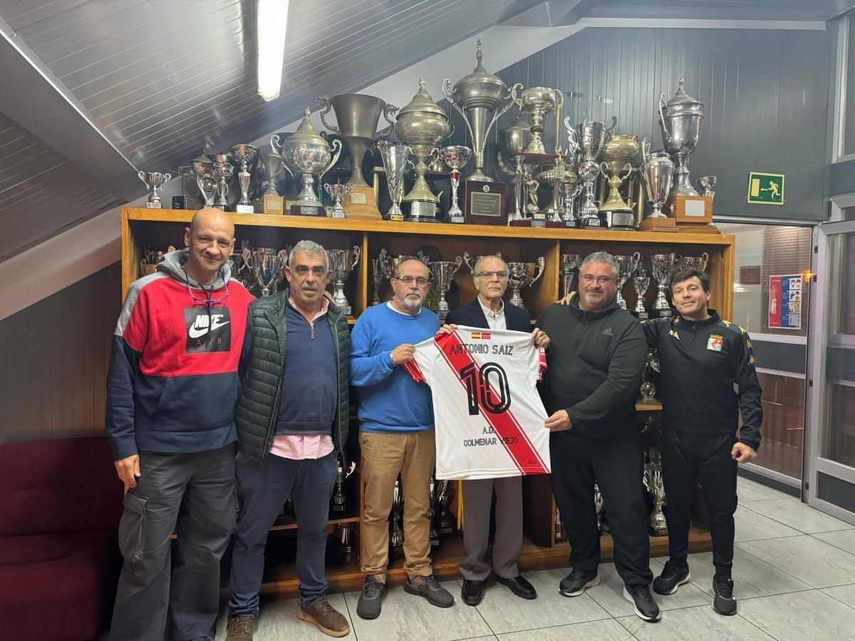 Fallece Antonio Saiz, fundador y primer presidente de la A.D. Colmenar Viejo Fallece Antonio Saiz, fundador y primer presidente de la A.D. Colmenar Viejo