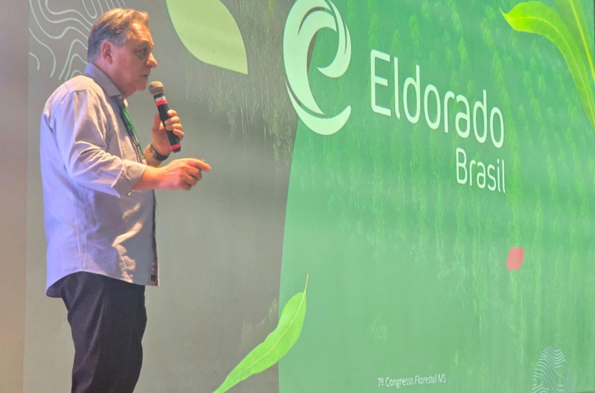 Eldorado Brasil marca presença no 7º Congresso Florestal e debate futuro da celulose em MS Eldorado Brasil marca presença no 7º Congresso Florestal e debate futuro da celulose em MS