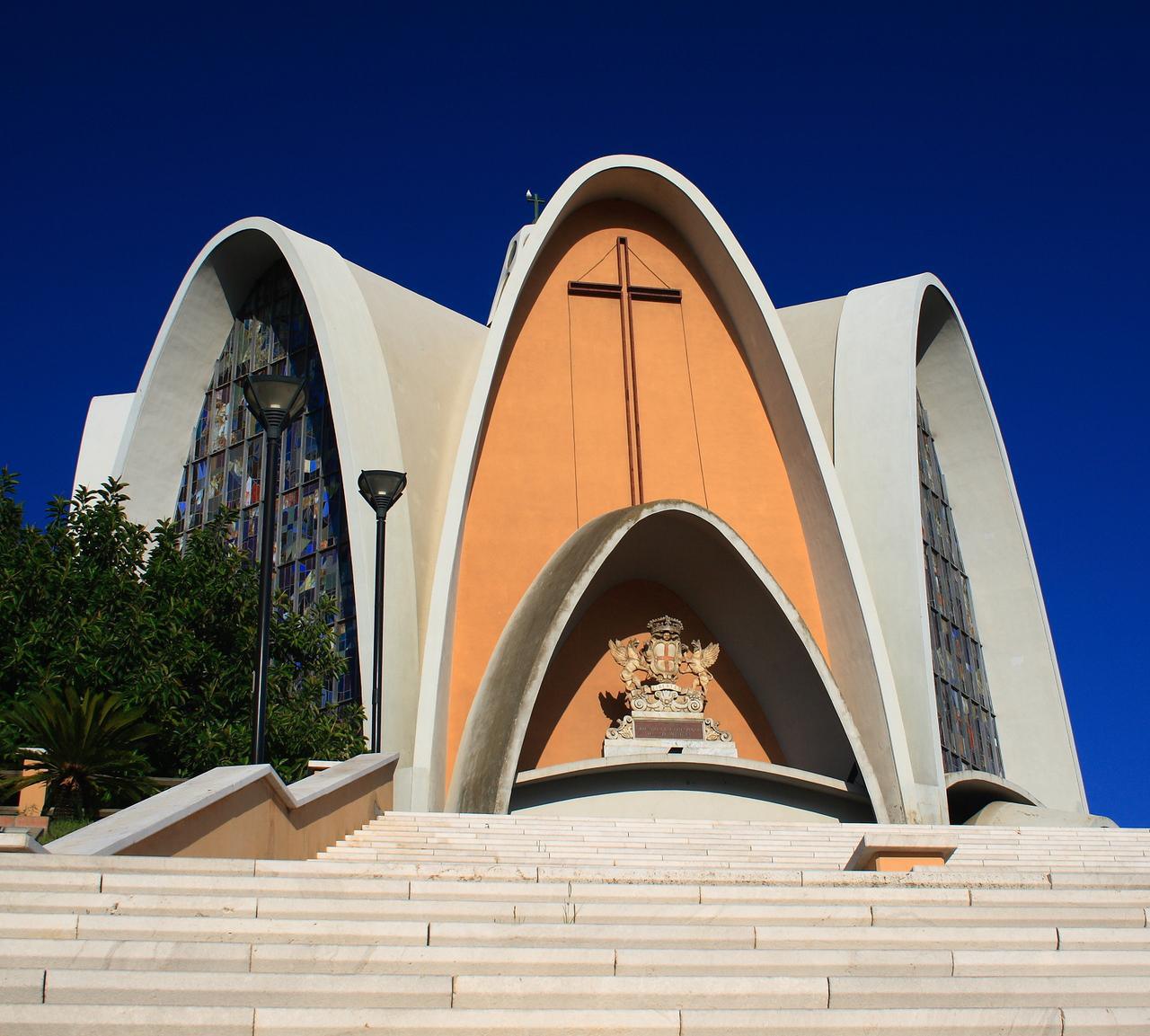 Cagliari Chiesa S.Caterina. Città di Cagliari in Sardegna. Chiesa di S.Caterina