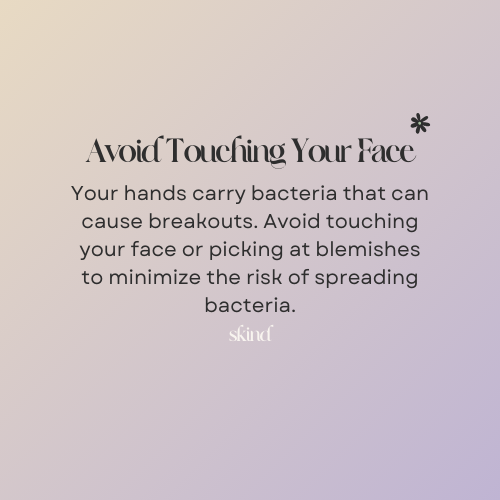 Avoid Touching Your Face