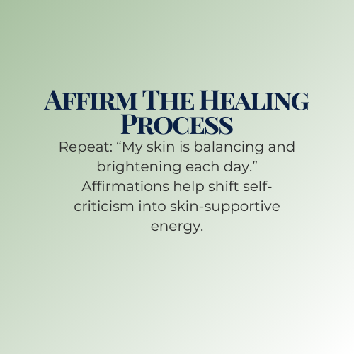 Speak Healing Words Over Your Skin