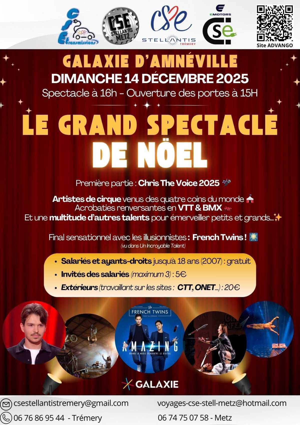 Spectacle de Noel 2025