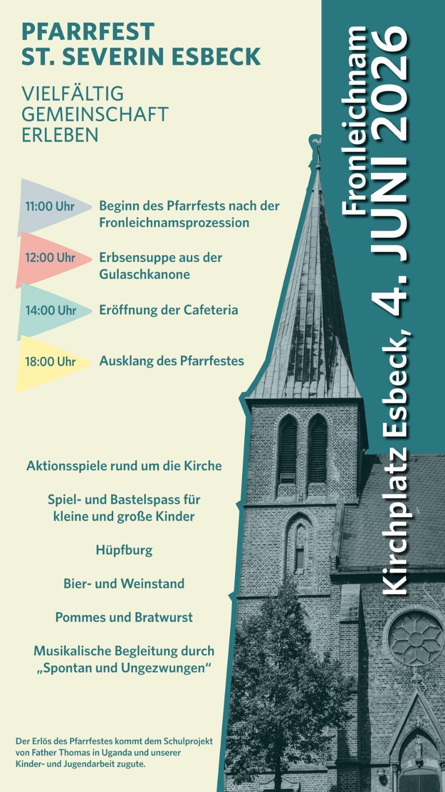 Frohnleichnam - Pfarrfest mit Verabschiedung Herr Möller