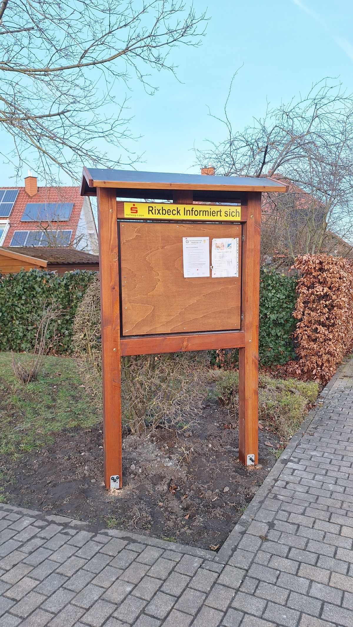 Neue Info-Schilder aufgestellt