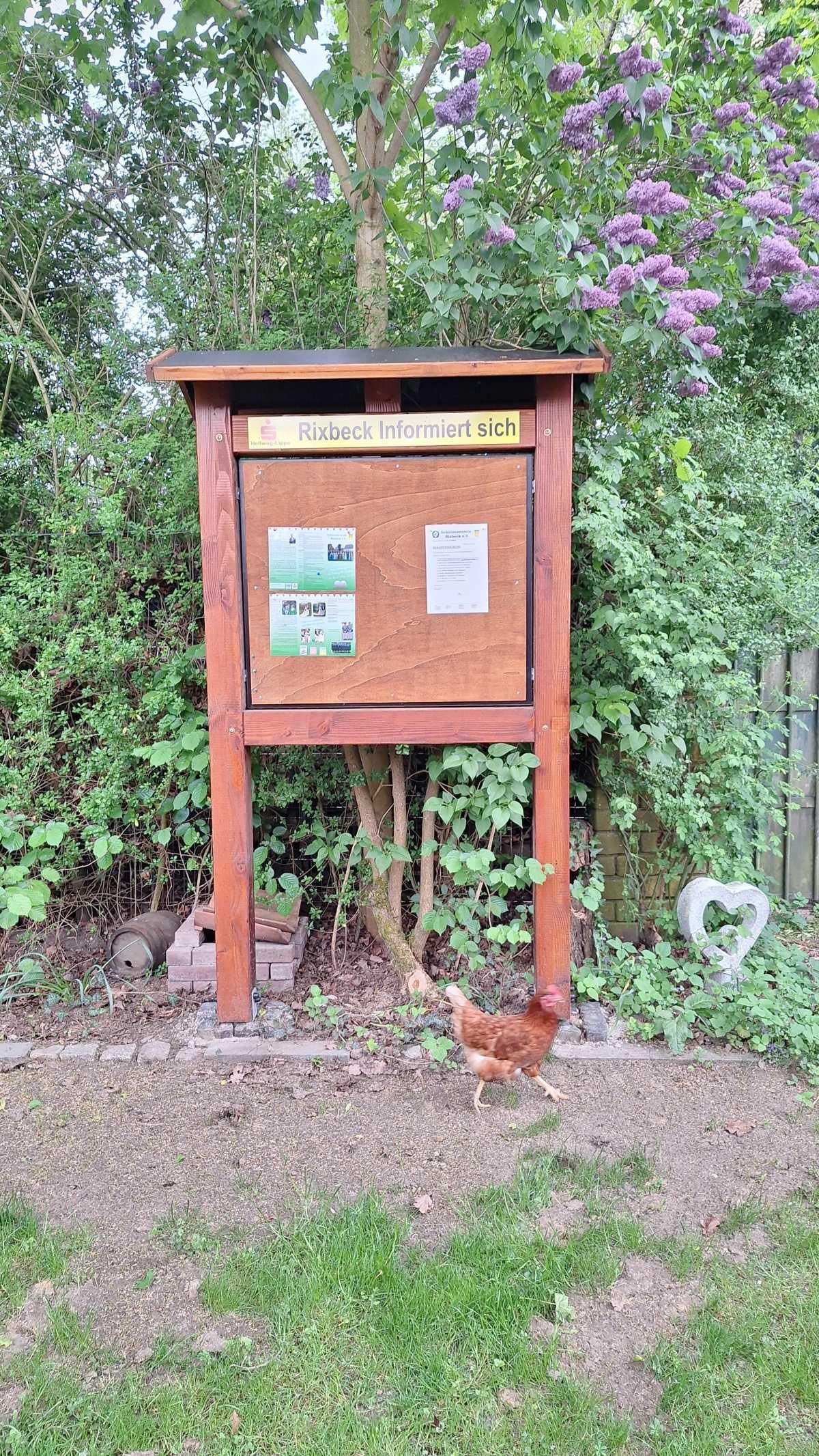 Neue Info-Schilder aufgestellt Neue Info-Schilder aufgestellt