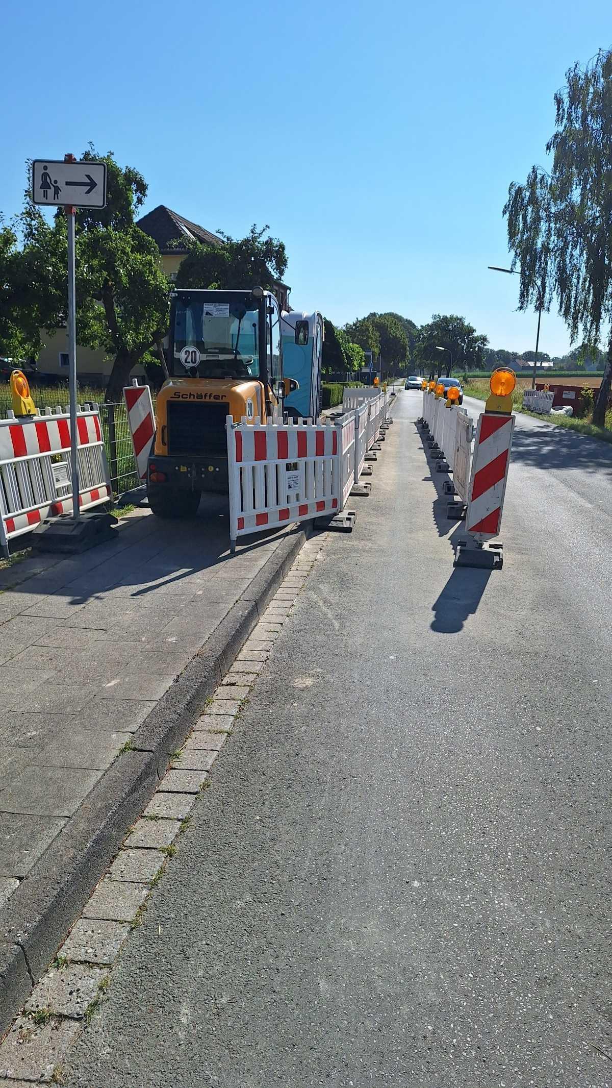 Neuer Bussteig am Riantecweg