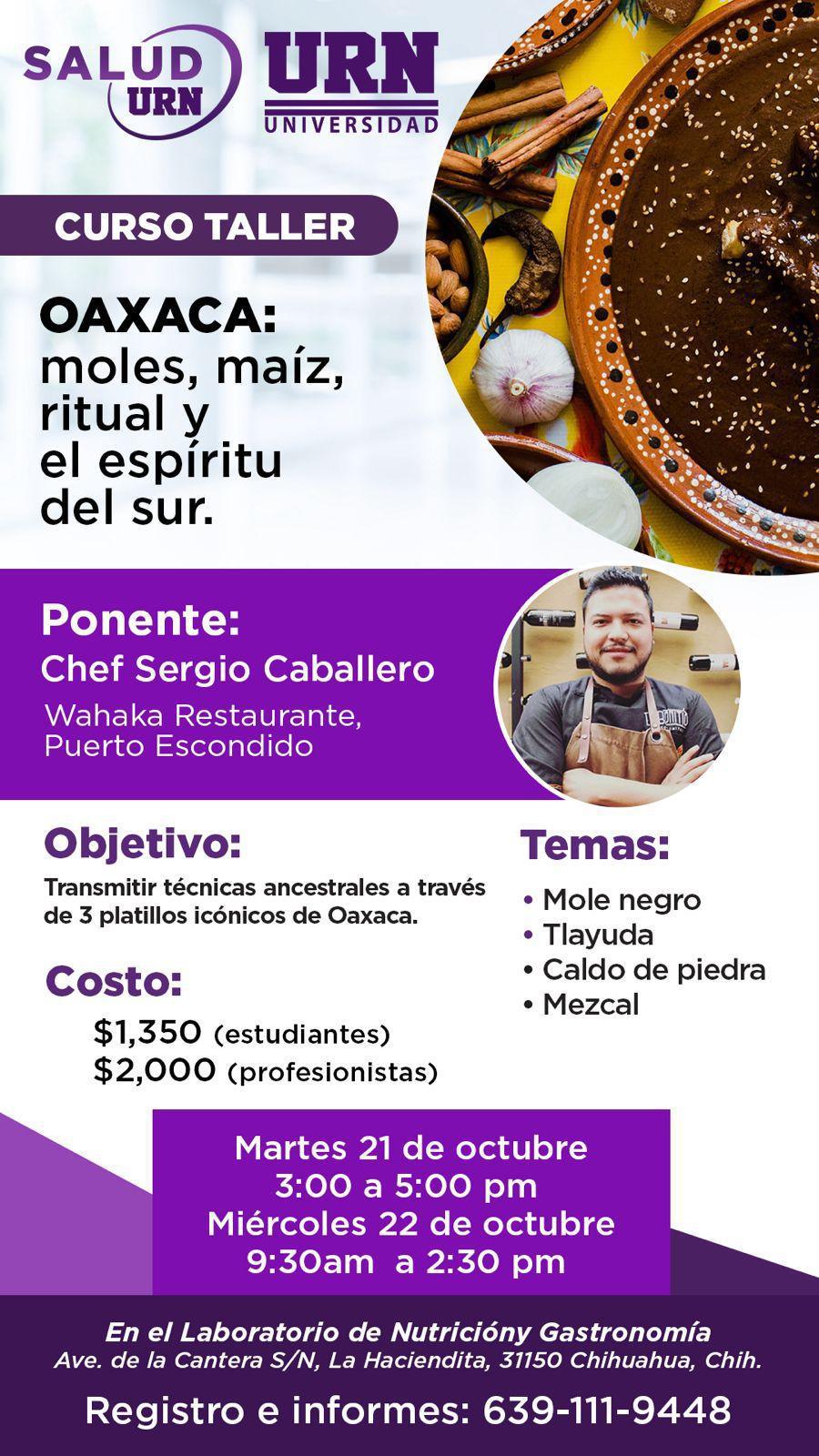 Copia de CURSO TALLER OAXACA: moles, maíz, ritual y el espíritu del sur