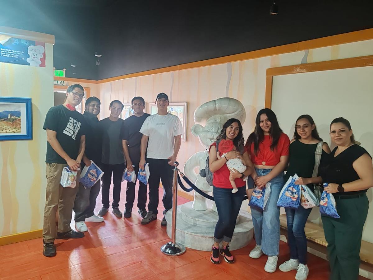 Visita a la planta de Bimbo