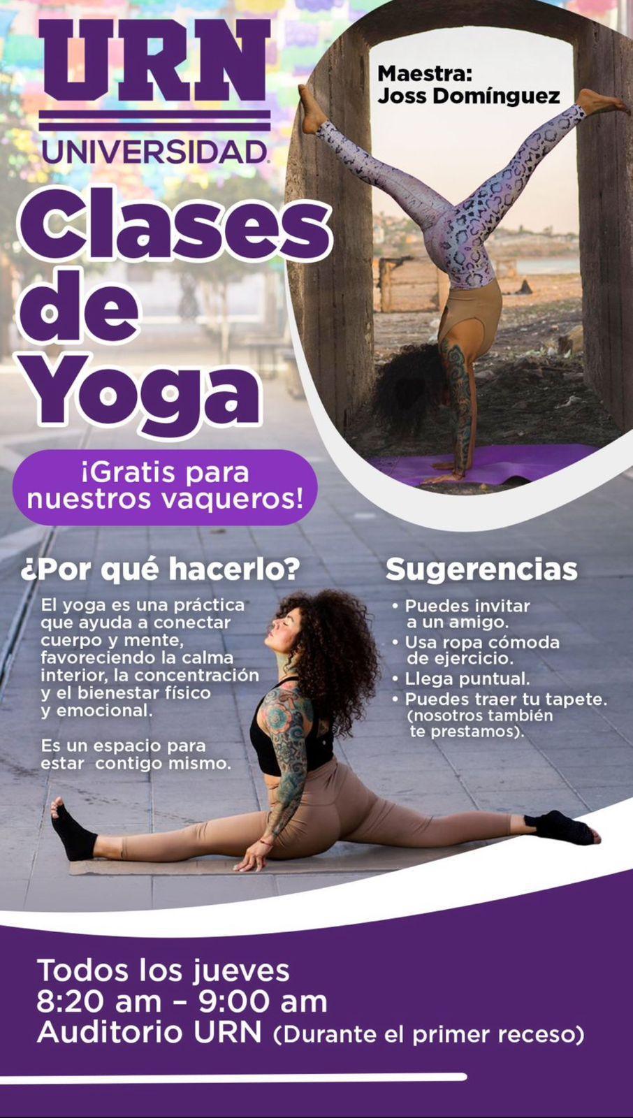 Todos los jueves tenemos clase yoga. 🧘🏻