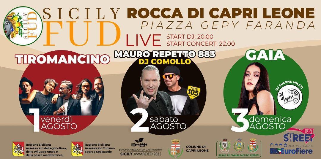 Sicily FUD - Tiromancino (inizio ore 20.00)