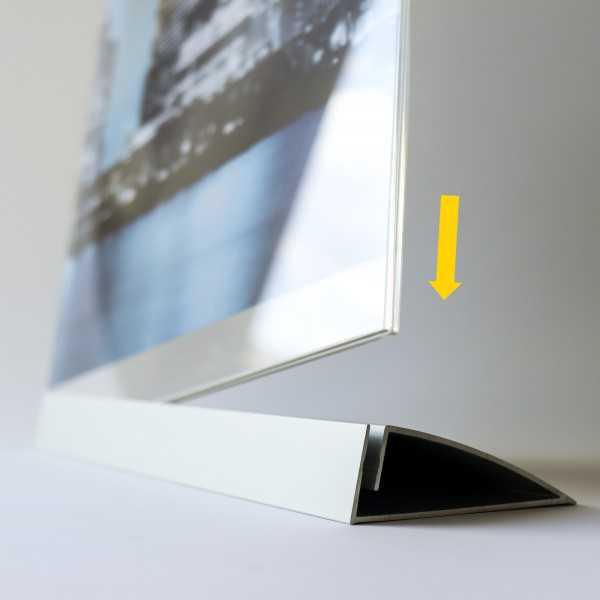 Base in alluminio snapin Base in alluminio snapin