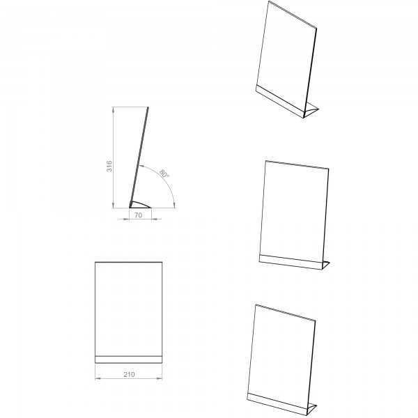 Fly shine table luminoso Fly shine table luminoso