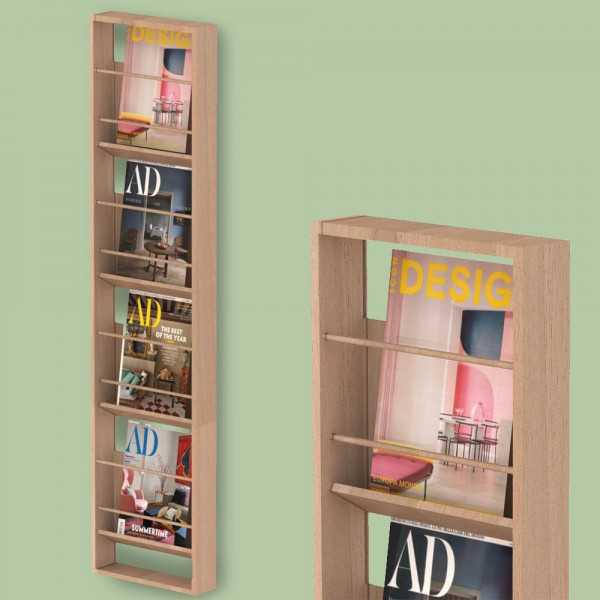Wood rack wall