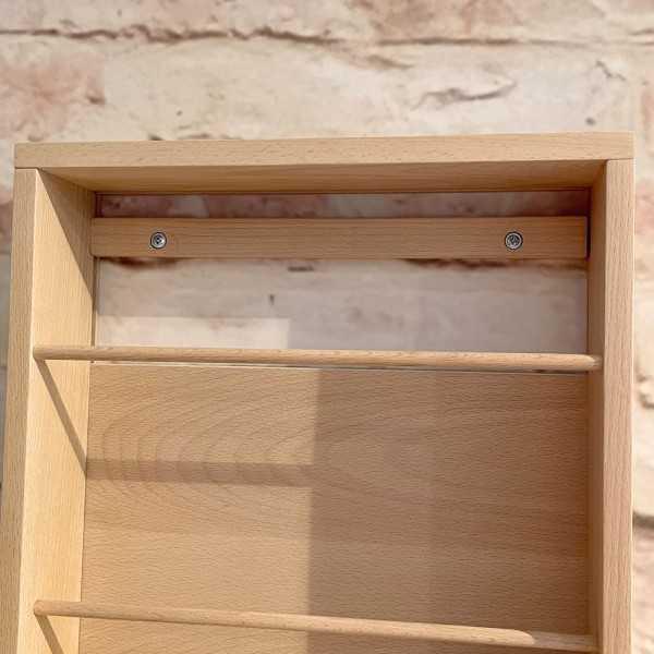 Wood rack wall