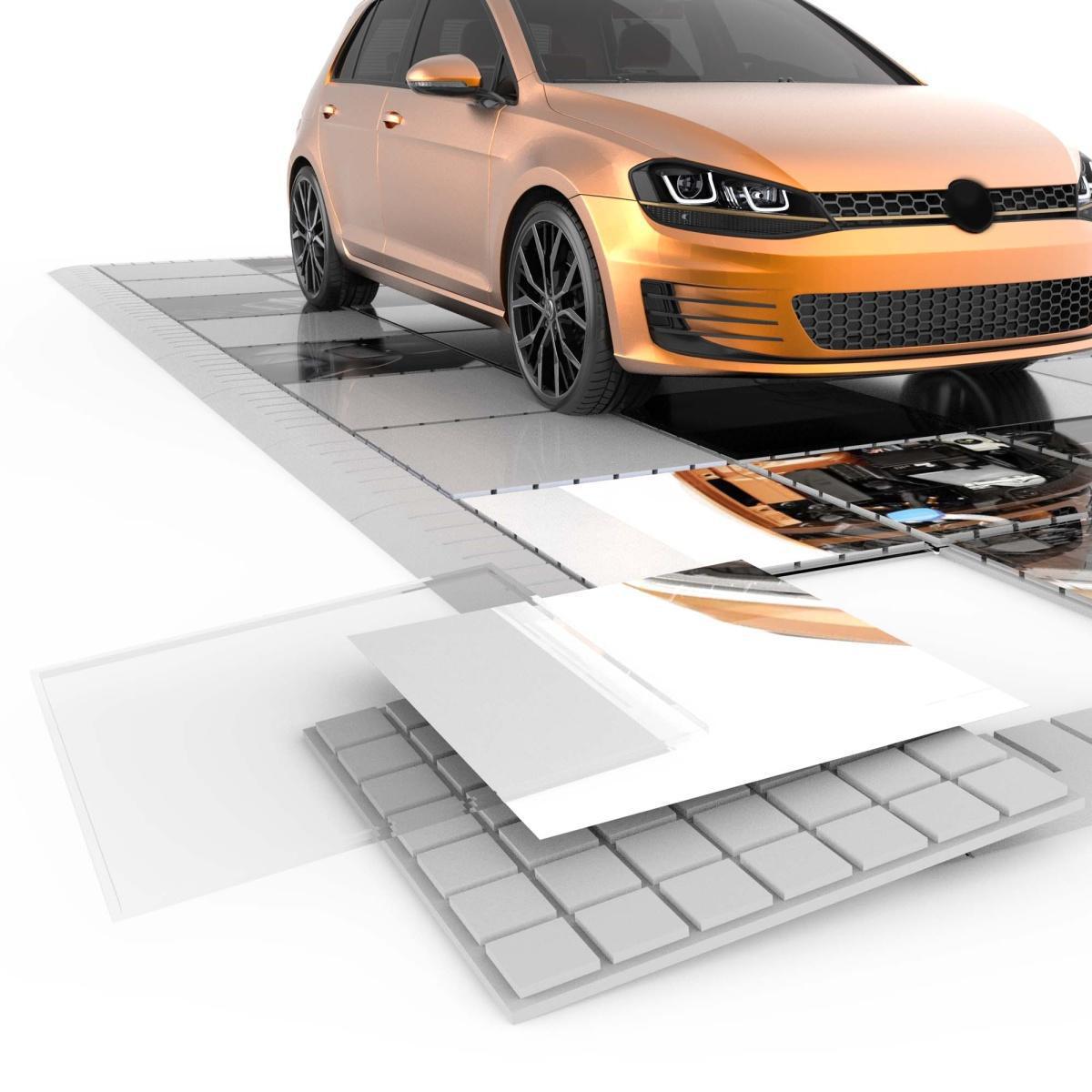 Pedana stand floor piastrella Pedana stand floor piastrella