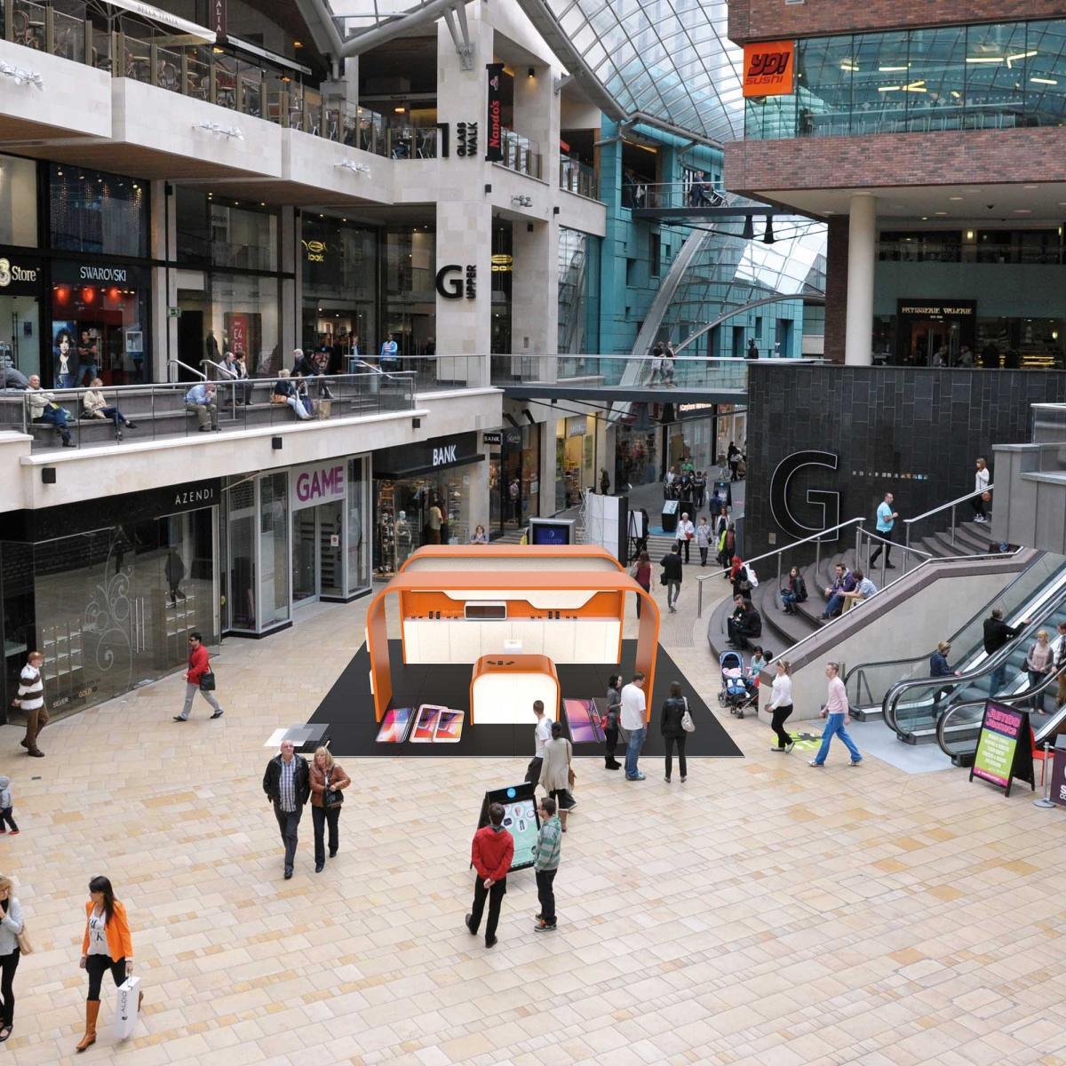 Pedana stand floor piastrella Pedana stand floor piastrella