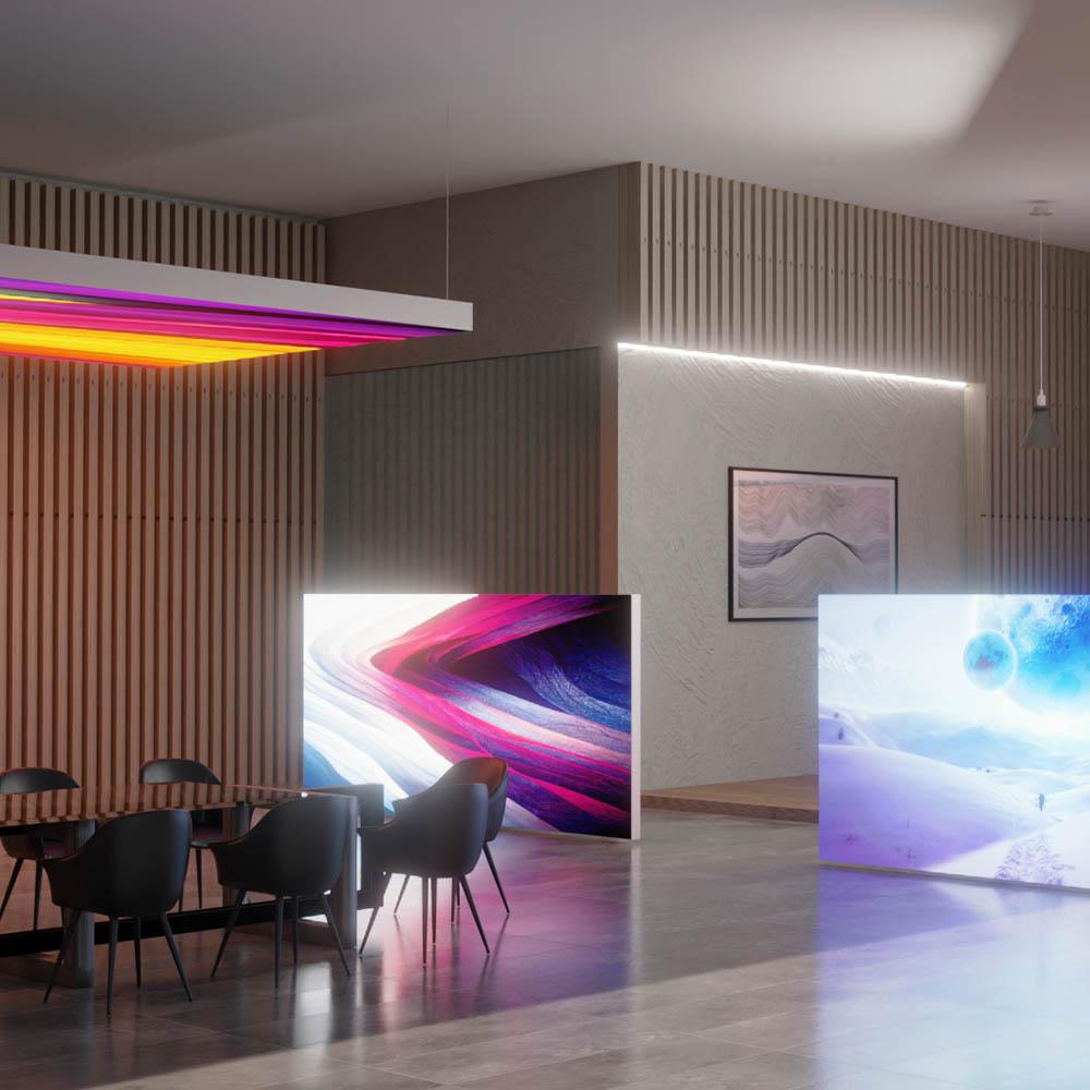 Lightroom - cornice luminosa di grandi dimensioni Lightroom - cornice luminosa di grandi dimensioni