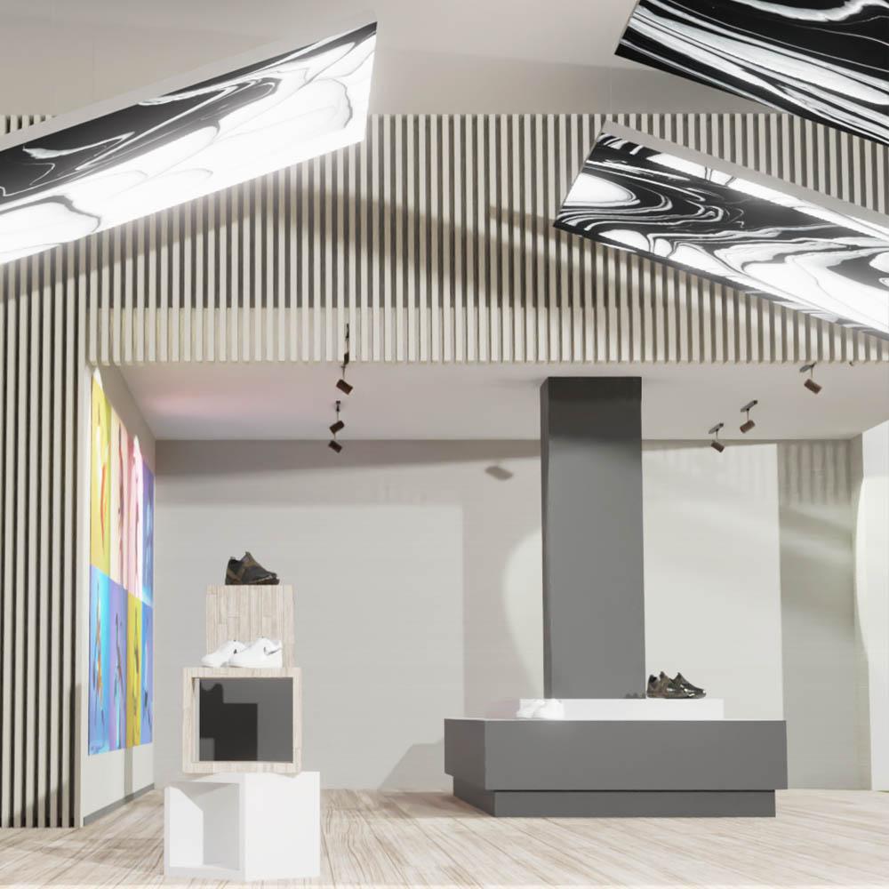 Lightroom - cornice luminosa di grandi dimensioni Lightroom - cornice luminosa di grandi dimensioni