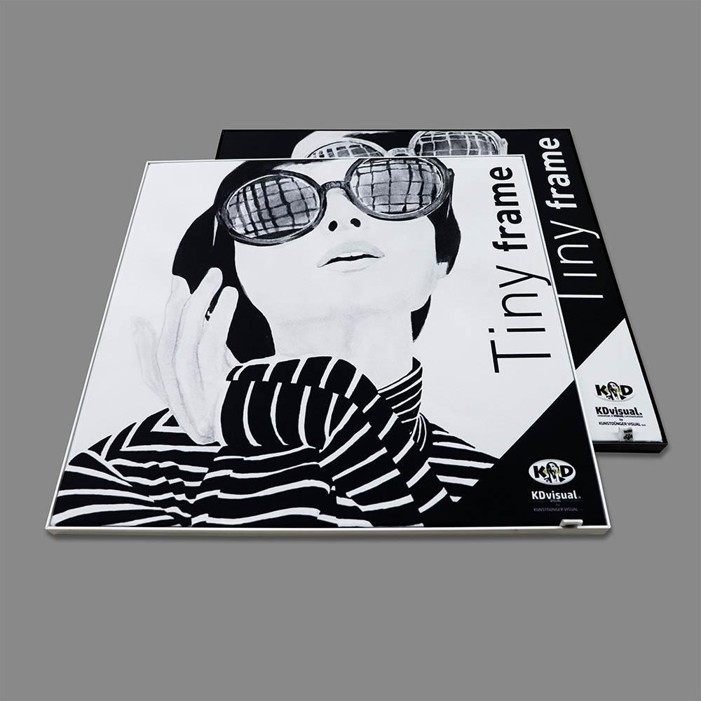 Campione tiny frame, cornice+stampa 500x500mm Campione tiny frame, cornice+stampa 500x500mm
