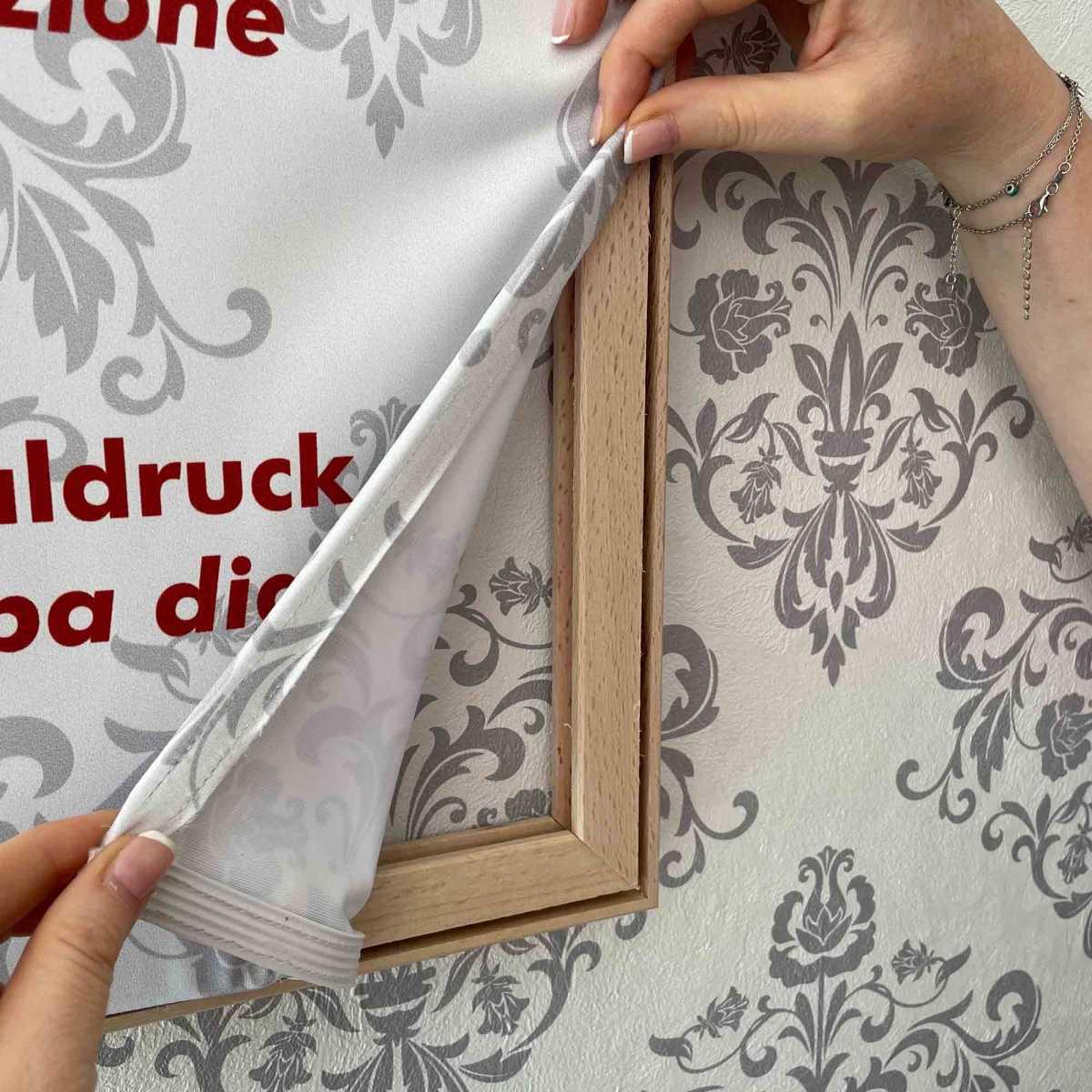 Frame Wood slim rettangolare - cornice+stampa Frame Wood slim rettangolare - cornice+stampa