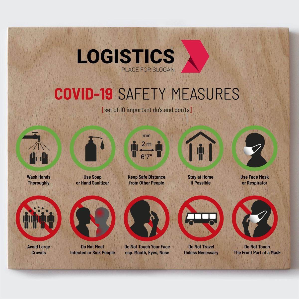 Wood sign module